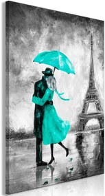 Πίνακας - Paris Fog (1 Part) Vertical Green - 60x90