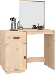 vidaXL Μπουντουάρ 95x50x134 εκ. Μασίφ Ξύλο Πεύκου