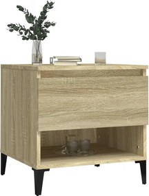vidaXL Βοηθητικά Τραπέζια 2 τεμ. Sonoma Δρυς 50x46x50 εκ. Επεξ. Ξύλο
