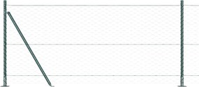 vidaXL Στύλος Περιφράξεων Πράσινο 50 x 0,8 μ (50 mm δίχτυ)