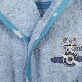 Βρεφικό Μπουρνούζι Dimcol Aviator 183 Sky Blue