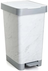 Κάδος Απορριμμάτων Smart 25LT 06647.001 D.Marble White Plastic