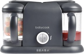 Béaba Ατμογάγειρας &amp; Μπλέντερ Babycook Duo Dark Grey 2x1.1lt
