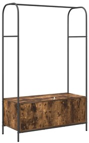 vidaXL Ράφι Ρούχων Καφέ 100 x 44 x 160 εκ Επεξεργασμένο ξύλο