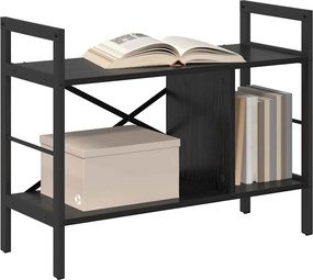 vidaXL Ράφι Βιβλίων 3 επιπέδων 75 x 30 x 58,5 εκ. Επεξεργασμένο Ξύλο