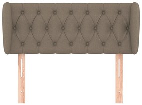 vidaXL Κεφαλάρι με Πτερύγια Taupe 93x23x78/88 εκ. Υφασμάτινο