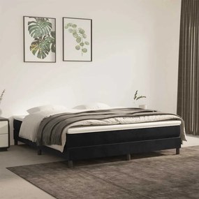 vidaXL Στρώμα με Pocket Springs 160 x 220 x 20 εκ Μαύρο