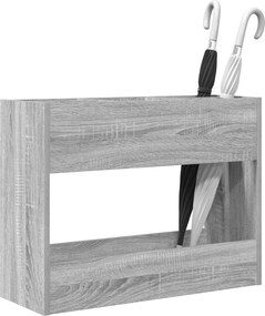 vidaXL Σχέδιο &amp; βάση αποθήκευσης Γκρίζο Σονομα 65 x 24 x 50 εκ