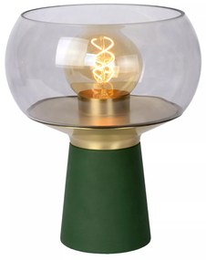 Φωτιστικό Επιτραπέζιο Lucide 05540-01-33 FARRIS Πράσινο (Green)|Φυμέ (Smoke)