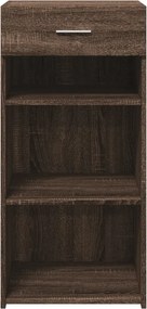 vidaXL Μπουφές Καφέ Δρυς 45x42,5x93 εκ. από Επεξεργασμένο Ξύλο