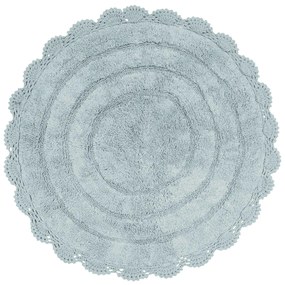 ΣΤΡΟΓΓΥΛΟ ΧΑΛΑΚΙ ΜΠΑΝΙΟΥ Δ60cm DAS HOME - BATHMATS 0635