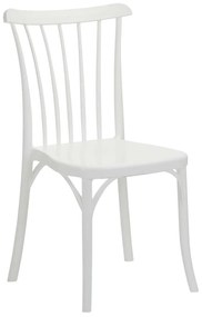 900-063 Καρέκλα Gozo Λευκό 49 x 54 x 90 Λευκό Πολυπροπυλένιο (PP), 1 Τεμάχιο