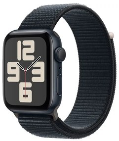 Apple Watch SE GPS 40mm Midnight Aluminium Case with Midnight Sport Loop