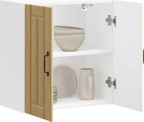 vidaXL ντουλάπι τοίχου κουζίνας "Lucca" Sonoma Oak Engineered Wood