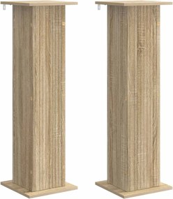 vidaXL Βάση φυτών 2 τμχ. Sonoma Δρυς 30,5 x 30 x 100,5 εκ