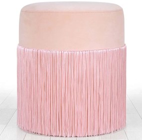 Σκαμπό Merkur 209FLF1257 Φ45x40cm Pink