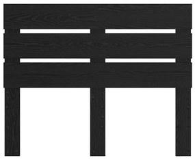 vidaXL Κεφαλάρι Μαύρη Οξυά 120 cm Επεξεργασμένο ξύλο