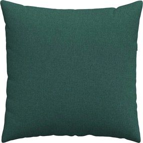 vidaXL Μαξιλάρι Καναπέ 2 pcs Σκούρο Πράσινο 80 x 80 cm ύφασμα