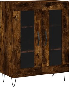 vidaXL Ντουλάπι Καπνιστή Δρυς 69,5 x 34 x 90 εκ. Επεξεργασμένο Ξύλο