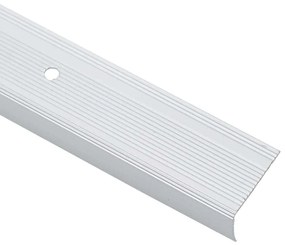 vidaXL Προστατευτικά ακμών σκάλας 10 pcs Ασημί 67 x 3 x 2 εκ.