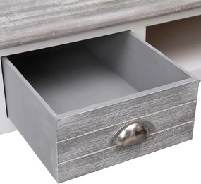 vidaXL Γραφείο Γκρι 110 x 45 x 76 εκ. Ξύλινο
