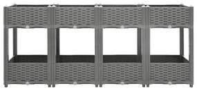 vidaXL Ζαρντινιέρα 160 x 40 x 71 εκ. από Πολυπροπυλένιο