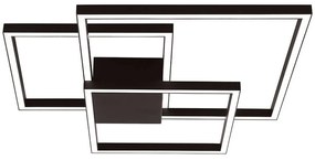 Φωτιστικό Οροφής - Πλαφονιέρα 2023 Led 3000K 42W Sandy Black Aluminum,Acrylic