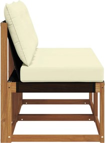 vidaXL 2 Τεμάχιο Εξωτερικός μεσαίος καναπές