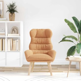 vidaXL Πολυθρόνα Μπεζ 69 x 74 x 93 εκ. Υφάσματος Sherpa