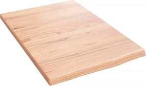 vidaXL Πάγκος Μπάνιου Αν. Καφέ 40x60x2 εκ. Επεξεργ. Μασίφ Ξύλο