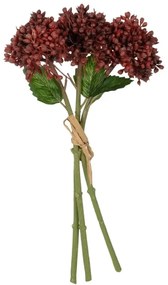 Τεχνητό Μπουκέτο Hyacinth 21353 30cm Red GloboStar Ύφασμα