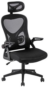 Πολυθρόνα Γραφείου A8980 01.0380 59x63x46-113/56-122cm Black