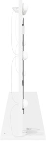 vidaXL καθρέφτης Vanity με LED Φώτα Λευκό 100x55x18 εκ.