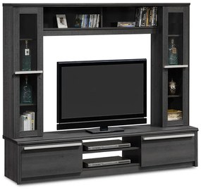 Σύνθετο σαλονιού Chico TV pakoworld χρώμα embony oak 180.5x40x158εκ (1 τεμάχια)