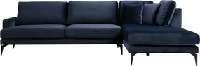 Corner Sofa Papira Corner Right (L3+Chl) - Navy Blue Navy Blue