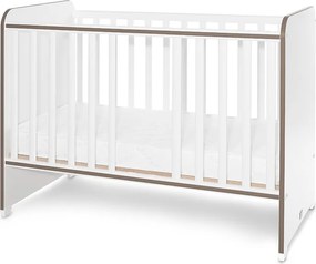 BED SWEET DREAM  60/120 WHITE/COFFE