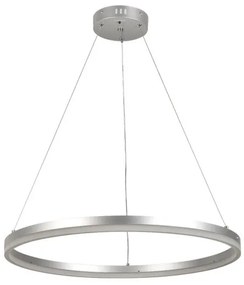 Κρεμαστό Φωτιστικό Οροφής LED 45W IP20 3CCT Inlight-6095-C-Silver-Ασημί 6095-C-Silver