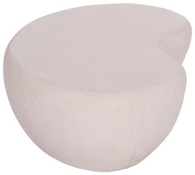 ΤΡΑΠΕΖΙ ΣΑΛΟΝΙΟΥ GERSON HM18151.02L FIBER CEMENT ΣΕ ΛΕΥΚΟ--122x78,5x40Υεκ.