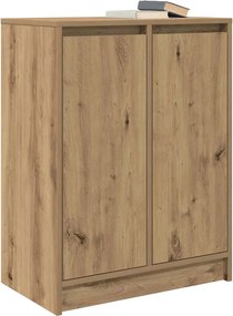 vidaXL Ντουλάπι τεχνίτης Δρυς 57x34x76 εκ. από Επεξεργασμένο Ξύλο