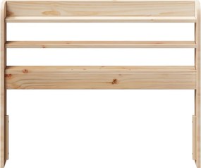 vidaXL Κεφαλάρι με Ράφια 100 εκ. από Μασίφ Ξύλο Πεύκου