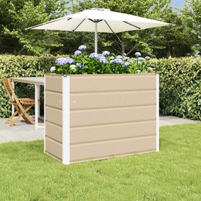 vidaXL Γλάστρα Ελεφαντόδοντο 100 x 50 x 75 cm Επικαλυμμένος Χάλυβας