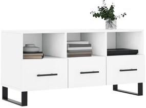 vidaXL Έπιπλο Τηλεόρασης Λευκό 102 x 36 x 50 εκ. από Επεξεργ. Ξύλο