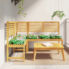 vidaXL Μαξιλάρι Floral 6 pcs Πολύχρωμο 40 x 40 x 8 εκ. Ύφασμα Όξφορντ