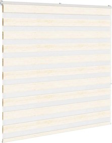 vidaXL Ζέβρα τυφλή μπεζ μάρμαρο Πλάτος υφάσματος 140,9 εκ. Πολυεστέρας