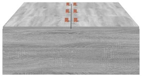 vidaXL Κρεβάτι Αποθήκευσης Γκρι Σονόμα 100x200 εκ.