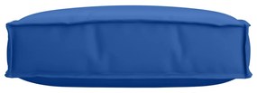 vidaXL Μαξιλάρι Παλέτας για Καθίσμα Μπλε 60 x 60 x 12 εκ, Υφασμα Οξφόρδης