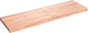 vidaXL Πάγκος Μπάνιου Αν. Καφέ 160x50x(2-6) εκ. Επεξεργ. Μασίφ Ξύλο