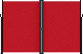 vidaXL Σκίαστρο Πλαϊνό Συρόμενο Κόκκινο 220 x 1000 εκ.