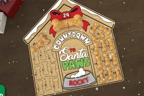 Intra απο ξύλο plywood 3mm-4mm πάχος – Pet Advent Calendar | Λιχουδιές για κατοικίδια Δίασταση 20x20 cm INTRAFABR-110837823