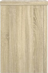 vidaXL Βάσεις Φυτών 2Τεμ. Sonoma Δρυς 25x25x35εκ. Επεξεργασμένο Ξύλο